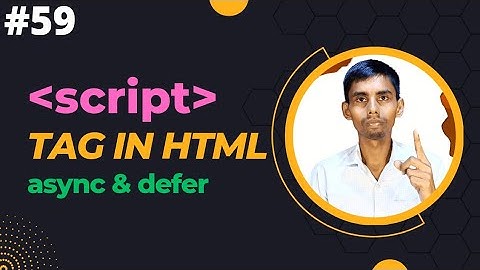 HTML Script Tag Tutorial in Hindi 2023 | edutika