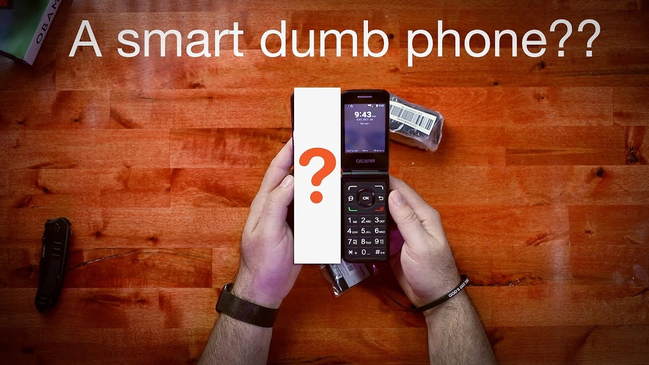 A smart dumb phone?? Alcatel Smart Flip YouTube
