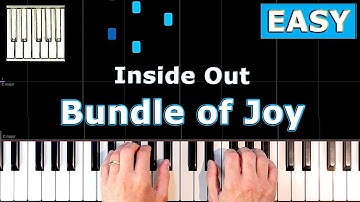 Inside Out - Bundle of Joy - Piano Tutorial EASY