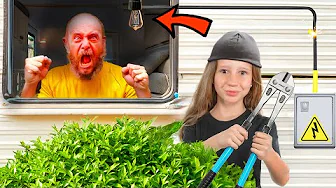 Nastya and Angry Neighbour- Video series for kids