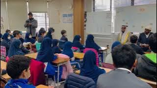 Mishary Rashid Alafasy Nasheed with Muslim students in Japan at International Islamia School Osuka