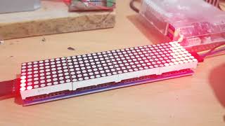 Raspberry Pi spectrum analyzer using 32x8 led matrix Profile