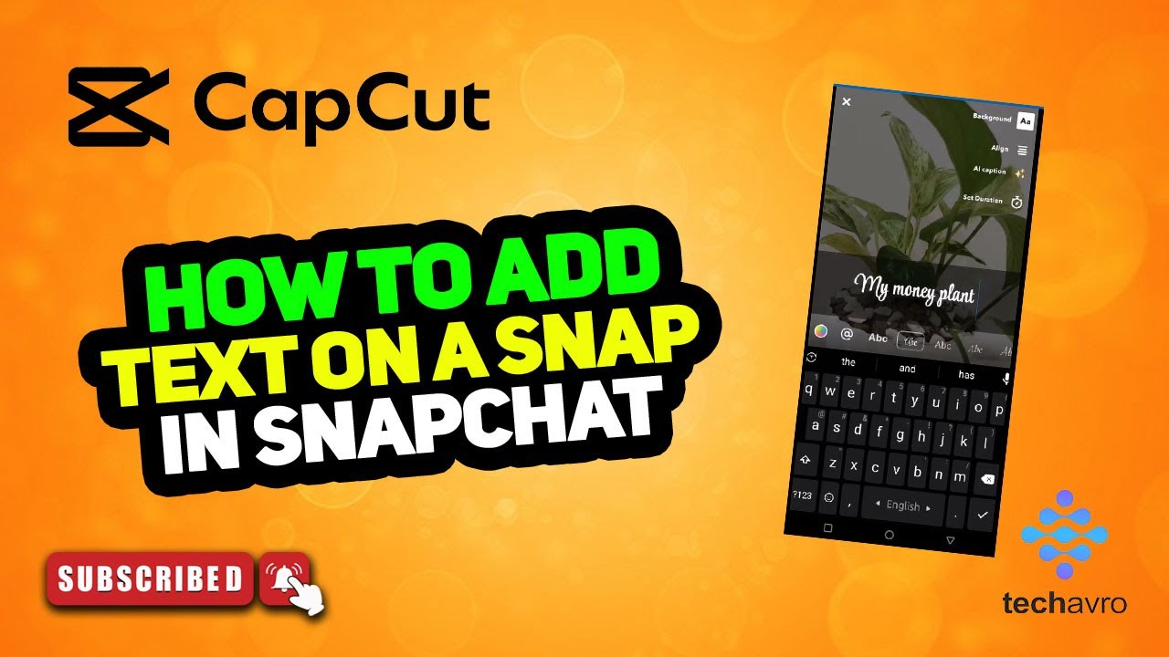 How to Add Text on a Snap in Snapchat 2025 - YouTube