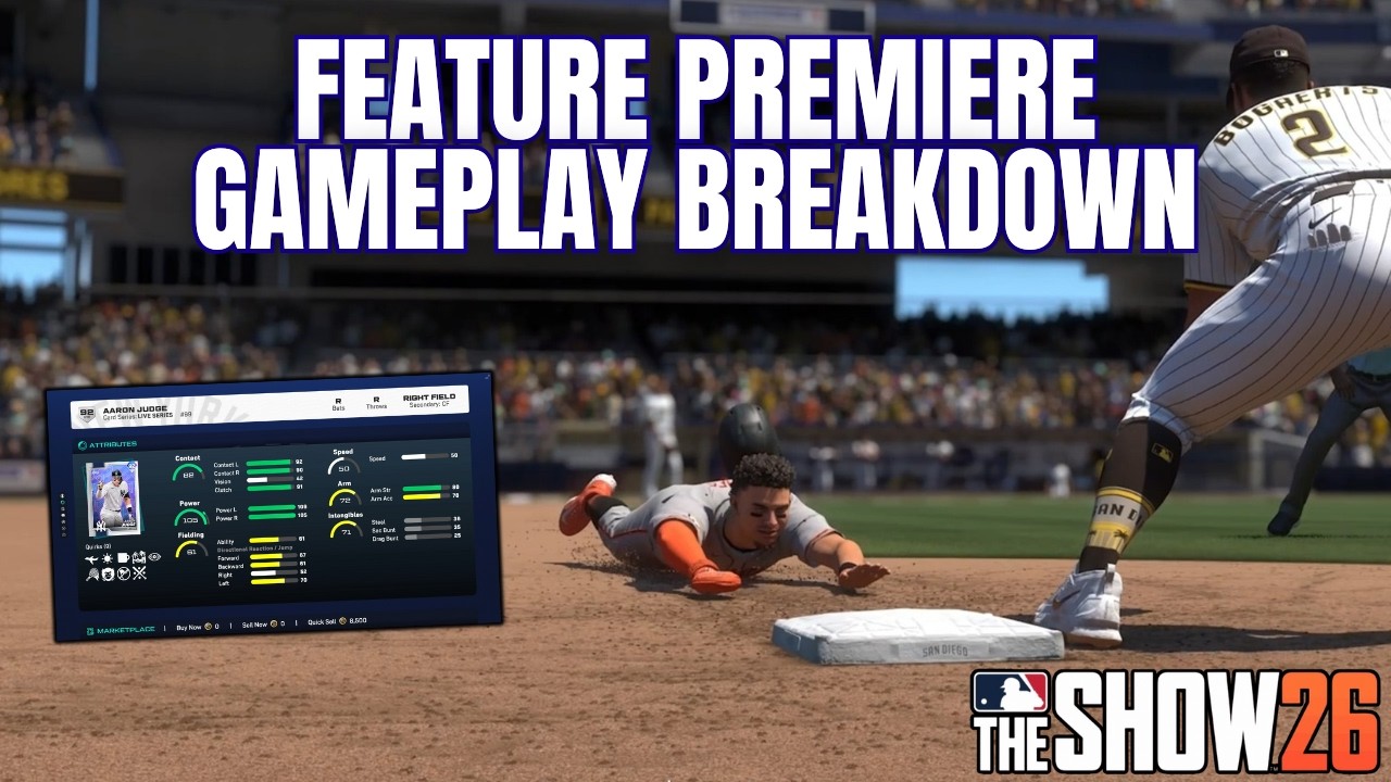 Breaking Down The Gameplay Feature Premiere For MLB The Show 26 
