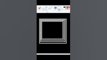 #3d Illusion Drawing in Ms Paint. #shorts #illusion #mspaint #drawing #opticalillusion