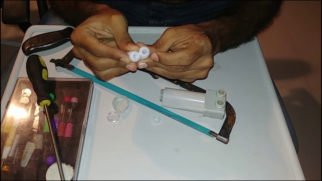 What is inside a Unilever water purifier refill kit. YouTube