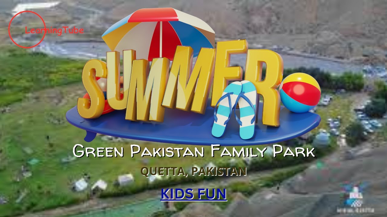 Fun Day at Green Pakistan Family Park Quetta!  Kids Games & Rides  (Quetta, Pakistan)