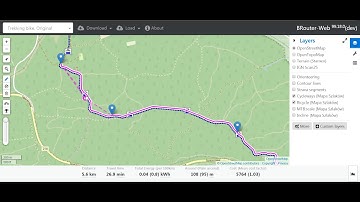 Mapa Szlaków Brouter - planowanie tras