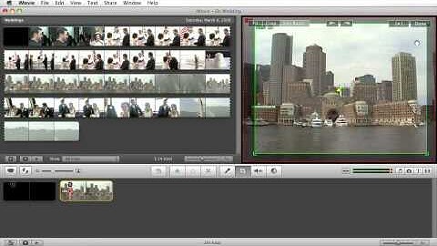 iMovie Tutorial: Add Motion to Still Frames