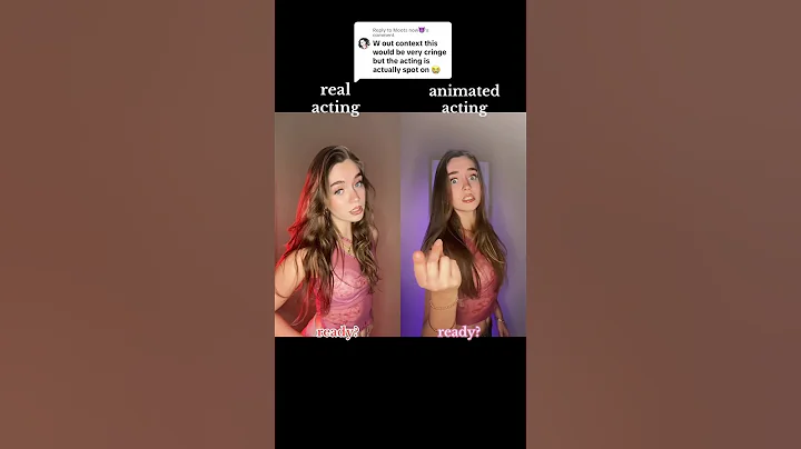 ￼#pov acting this scene using an animated style vs a realistic style of acting.. #arcane