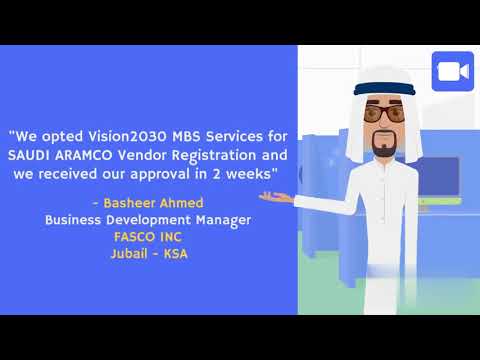 Vision2030 MBS -  Vendor Registration SAUDI ARAMCO|SABIC|SADARA|RC| MA'ADEN|YASREF|NEOM|IKTVA