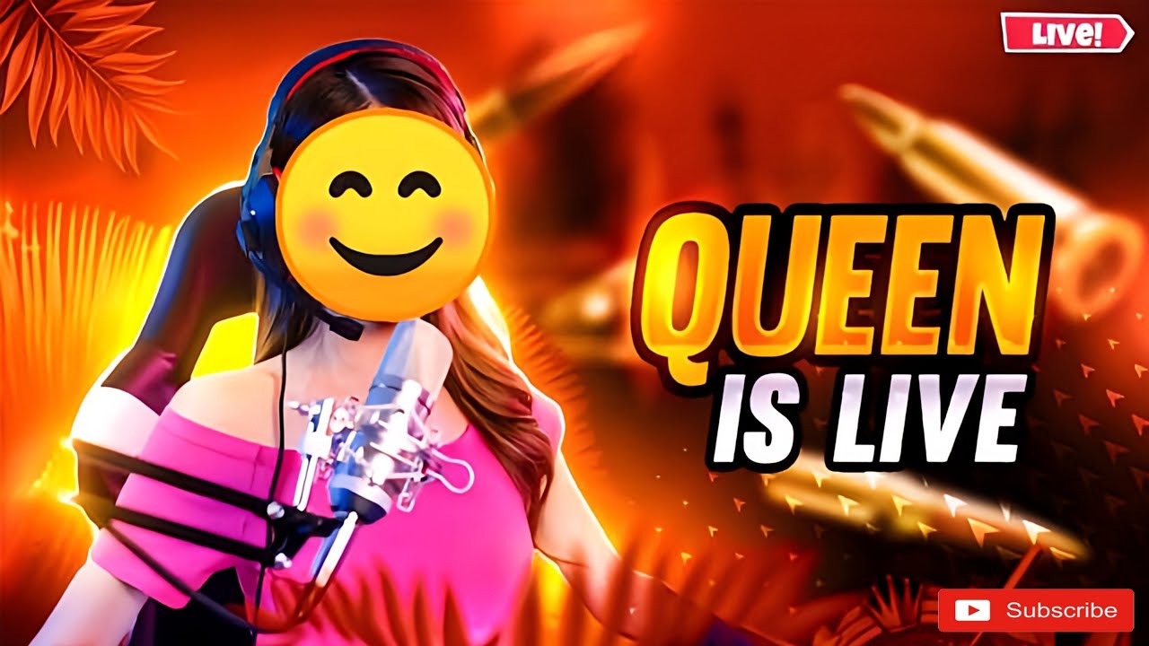 FREE FIRE LIVE 💗 LIVE CUSTOM 💗GIRL LIVE STREAMING 