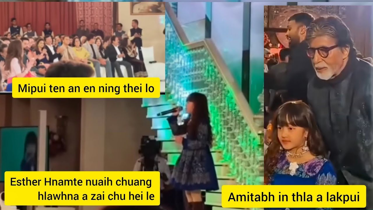 Esther Hnamte Live performance Antilia Am ani House , Mizoram chhuanvawr 