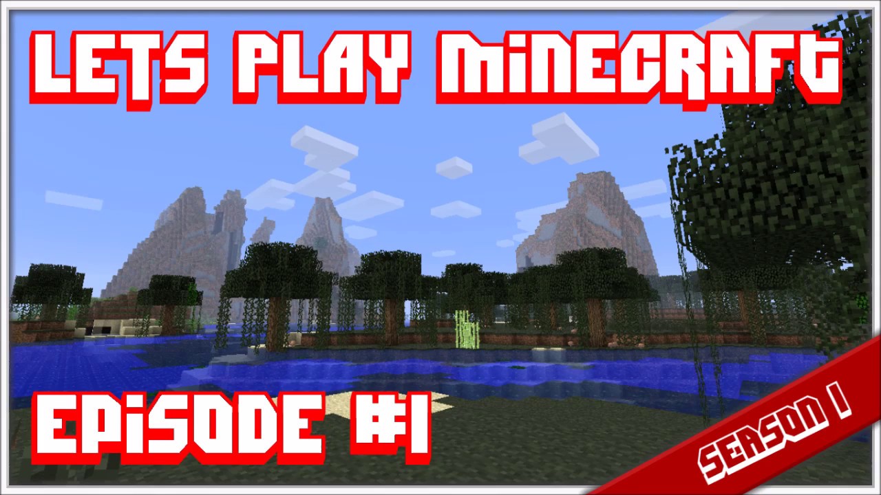Lets Play Minecraft 1.0 beta || Episode 1|| Getting started on the ...
