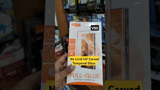 Vivo V50 Non Lucid Full Glue Corved Tempered Glass #short #vivov50temperedglass