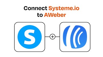 How to connect Systeme.io to AWeber - Easy Integration