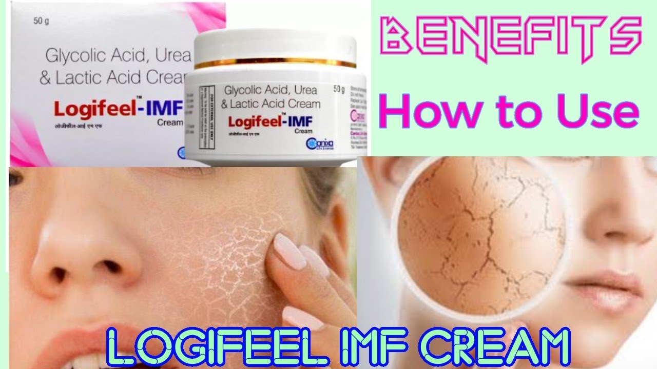 Logifeel IMF Glycolic Acid,Uria & Lactic acid cream uses in hindi