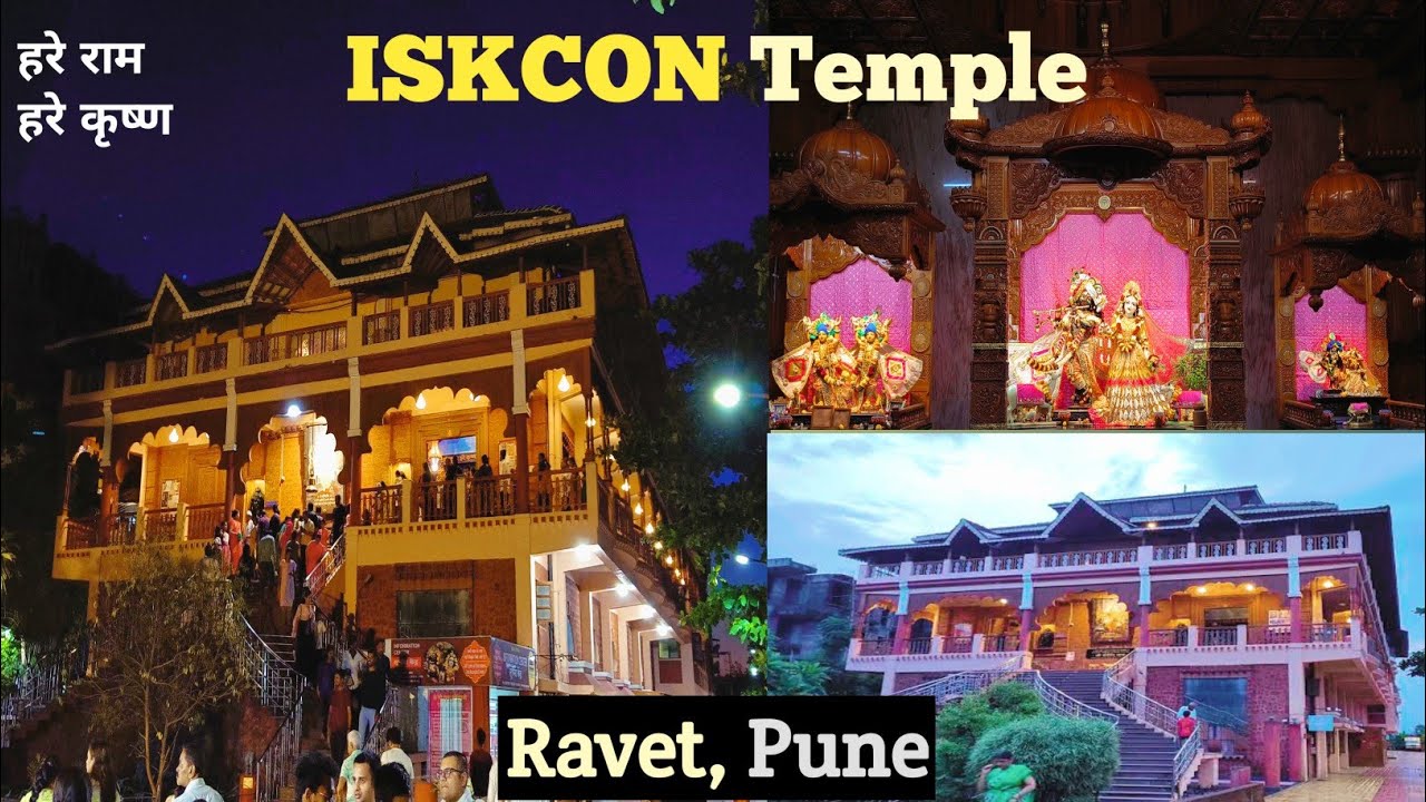ISKCON Temple Ravet 🚩 Sri Govind Dham (Nigdi) Pune Temples in Pune