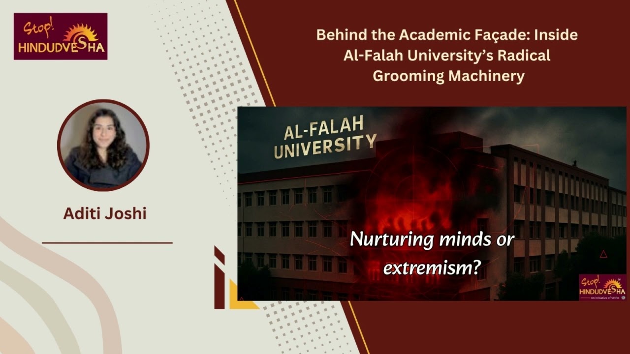 Behind the Academic Façade: Inside Al-Falah University’s Radical Grooming Machinery