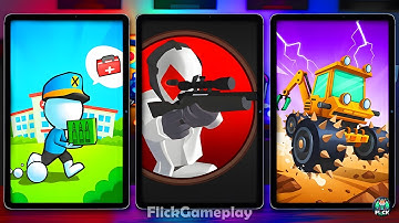 My Mini Army VS Sniper Missions VS Home Builder 3D - Android Gameplay Walkthrough (Android, iOS)