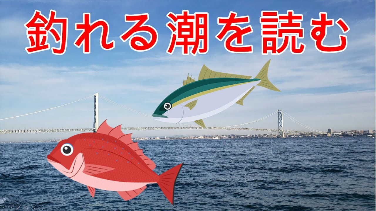 釣行時一番役立つ情報は潮の流れ 最も重要な潮流の読み方解説します Youtube
