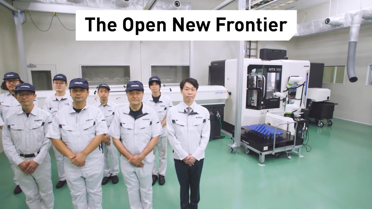 DMG MORI TVCM 「Front Runner Vol.86 株式会社野村工具製作所