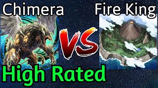 Chimera Melodious Vs Snake-Eye Fire King High Rated DB Yu-Gi-Oh!