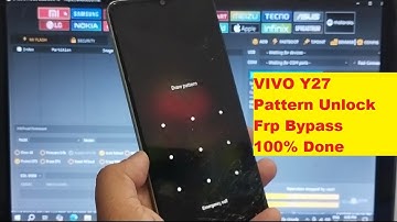 Vivo Y27 Pattern Lock / Frp Remove By Unlock Tool ! 2025 Update MTK .
