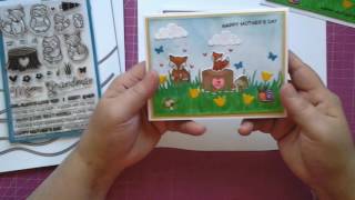 LAWN FAWN MOM AND ME CARDS