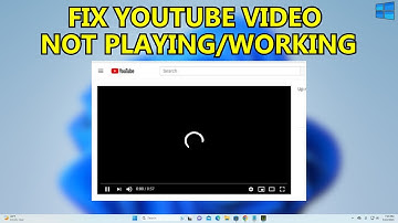 How To Fix YouTube Videos Not Playing On Chrome In Windows 10 - Full Guide