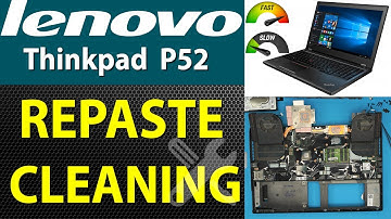 Hoe u een Lenovo Thinkpad P52-laptop opnieuw plakt en schoonmaakt: stapsgewijze handleiding ✅