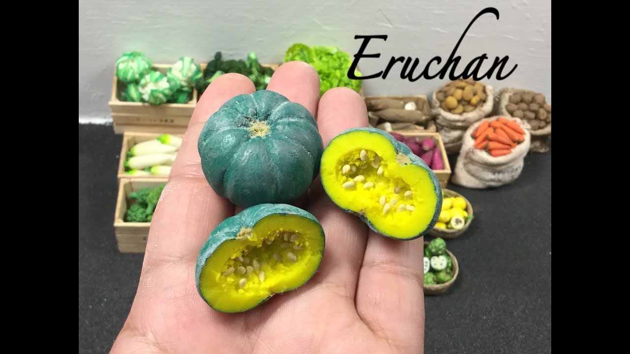 Calabaza Andina Zapallo Andean Pumpkin Tutorial Miniatura Miniature Pumpkin Youtube