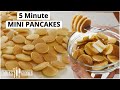 5 Minute MINI PANCAKES ! Pancake Cereal !  Mini Pancakes Recipe