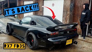 Chris' Rx7 Returns | Half Bridge Port | First Start Up | Single Turbo | UKAC