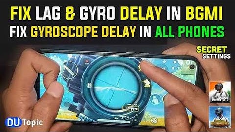 HOW TO FIX GYRO DELAY IN BGMI | GYRO DELAY NOT WORKING LATE RESPONSE 101% FIX | #WINDBLASTER-PART-9