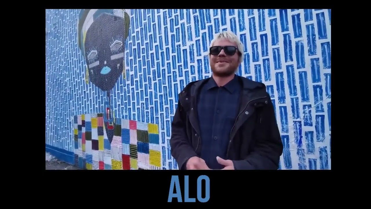 ALO the artist with his own brand of street art expressionism   London   oct 2020