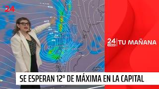 Ráfagas de 90 km/h y alerta en la cordillera  | 24 Horas TVN Chile