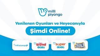 Milli Piyango Şans Oyunları şimdi online!