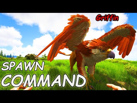 Griffin ARK Spawn COMMAND | How To SUMMON GRIFFIN Ark CODE 2023