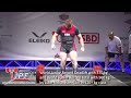 World Junior Record Deadlift 370 kg and Total 960 kg by Luke Richardson GBR in 120+ kg class