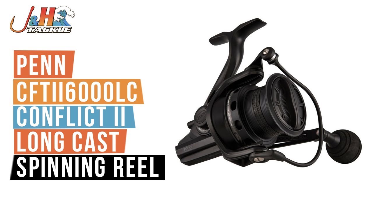 Penn CFTII6000LC Conflict II Long Cast Spinning Reel