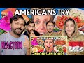 Reaction on Americans Try Indonesian Food For The First Time! (Nasi Goreng, Mie Tek Tek Gado-gado.