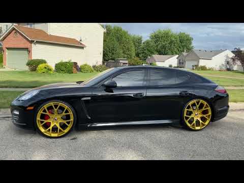 Porsche Panamera 24” Forgiatos Wheels - YouTube