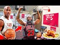 Eating The  Michael Jordan Diet & Basketball Workout For 24 Hours!