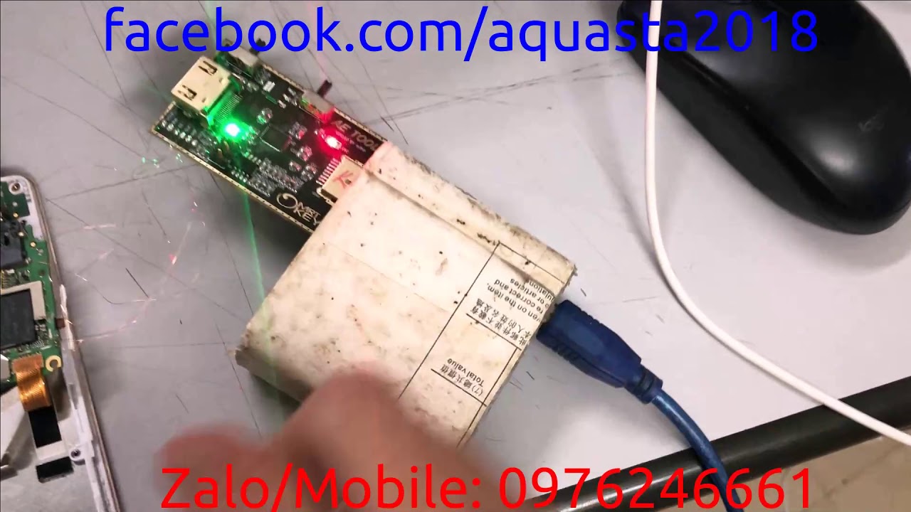 AETool test nhận ổ cứng Oppo R1011/ AETool test to detect eMMC Oppo ...