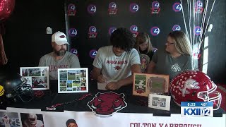 Durant's Yarbrough signs with Arkansas Football