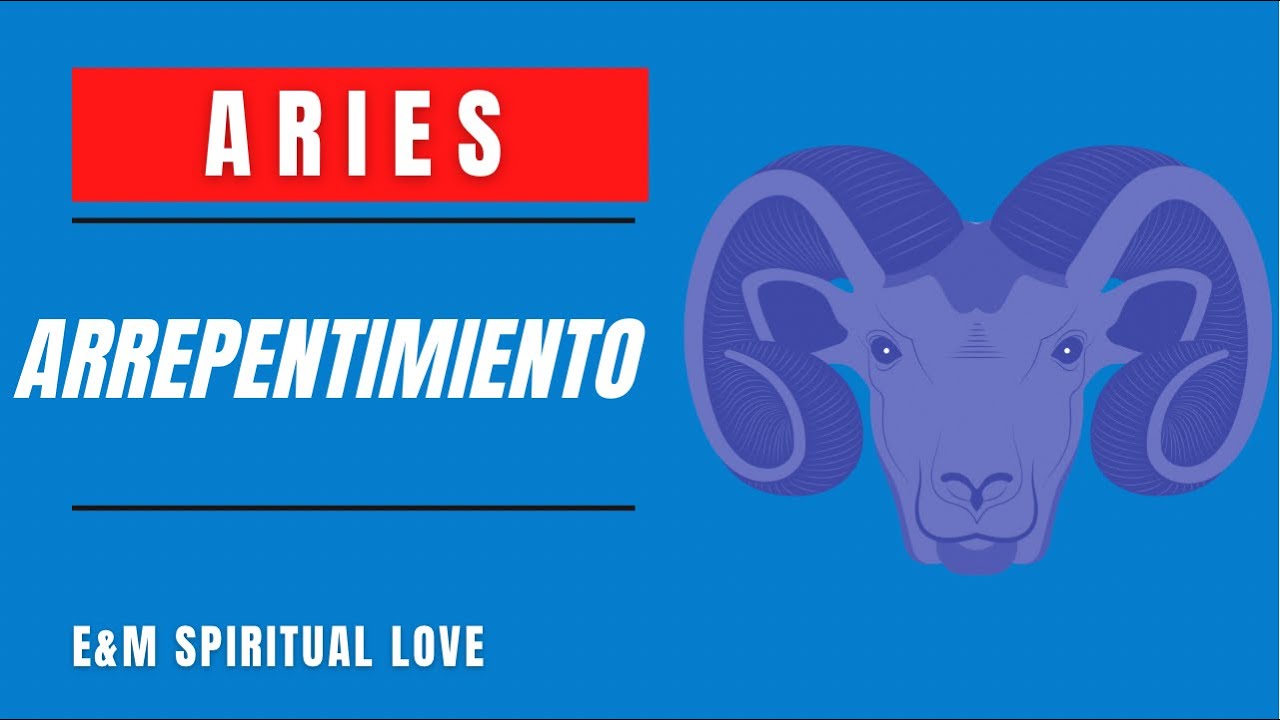 ARIES ♈️ TU PERSONA SE ARREPIENTE DE LO QUÉ HIZO 🥲 - YouTube