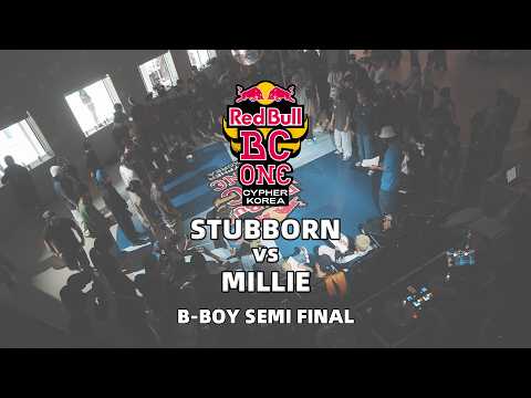 STUBBORN vs MILLIE｜bboy semi @ 2026 Red Bull BC One Cypher KOREA｜LB-PIX