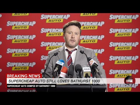 Press Conference || Supercheap Auto heartbroken after sponsorship loss - Press Conference || Supercheap Auto heartbroken after sponsorship loss