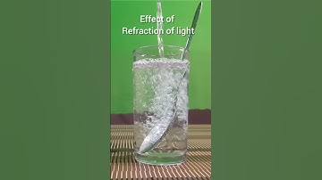 refraction of light #shorts | effect of refraction of light